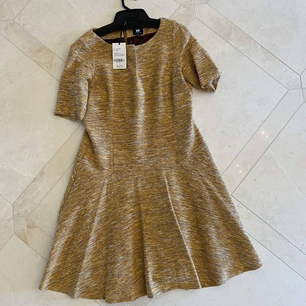 NEW -W By Worth, Goldish brown, size 12, NEW